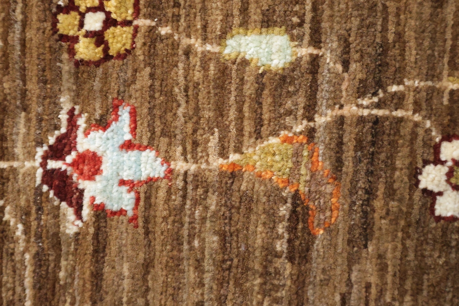 100% Vegetable Dye Floral Ziegler Oriental Area Rug 7x9