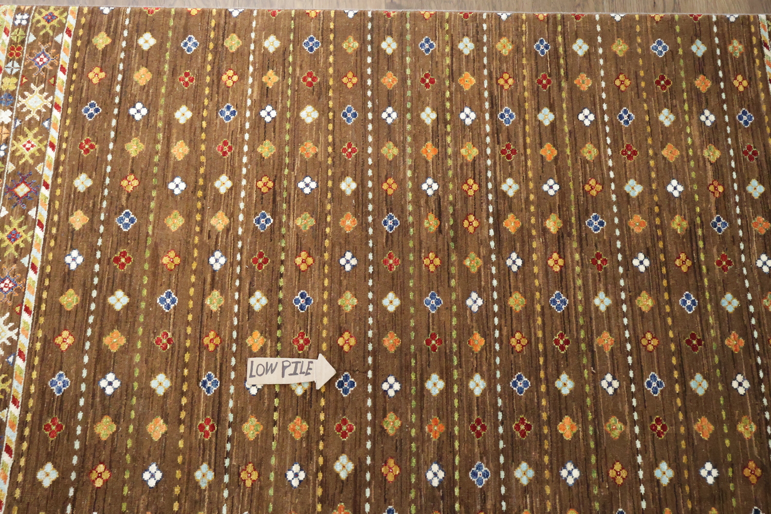 Geometric Kazak Persian Area Rug 7x10