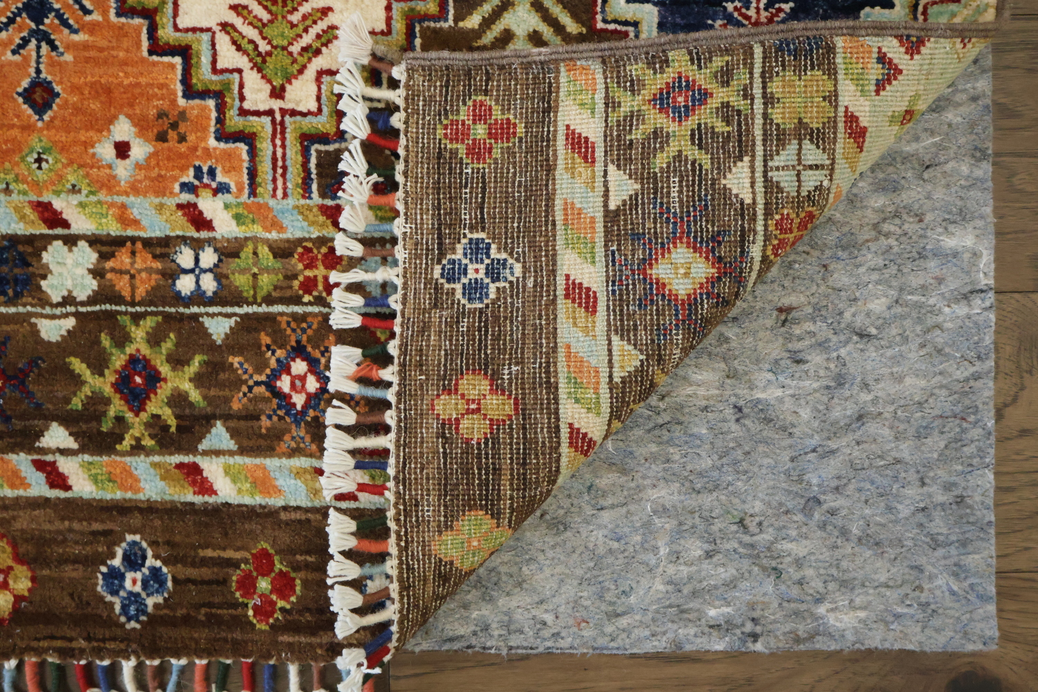 Geometric Kazak Persian Area Rug 7x10