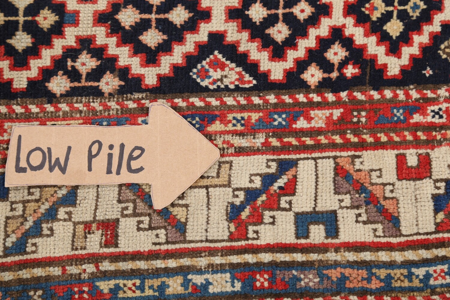 Pre-1900 Antique Vegetable Dye Oriental Area Rug 3x6
