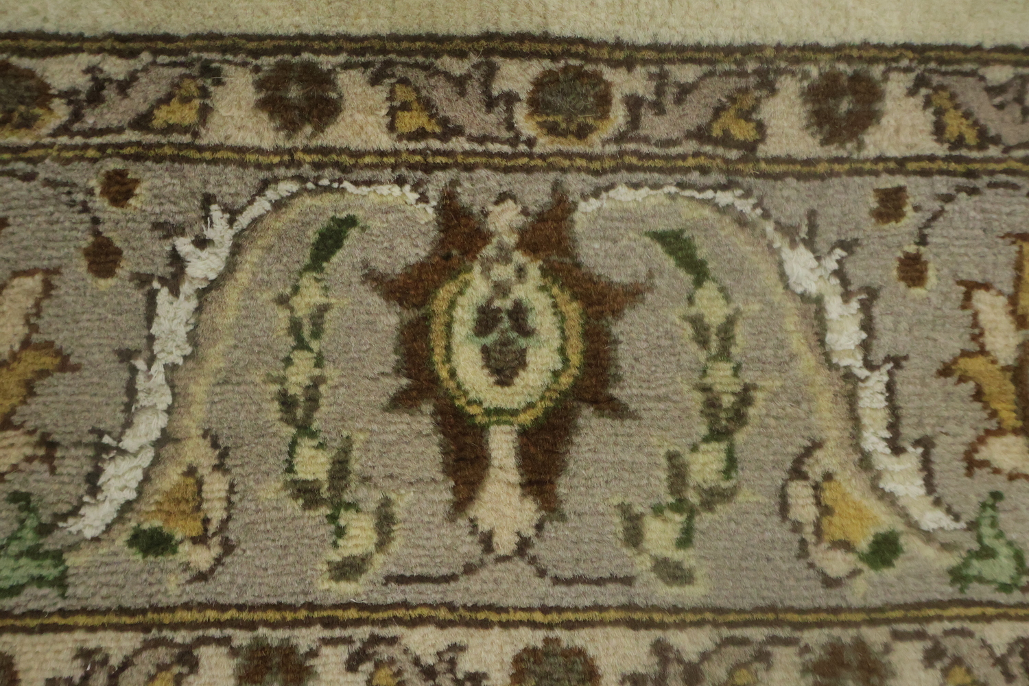 100% Vegetable Dye Floral Tabriz Oriental Area Rug 4x6