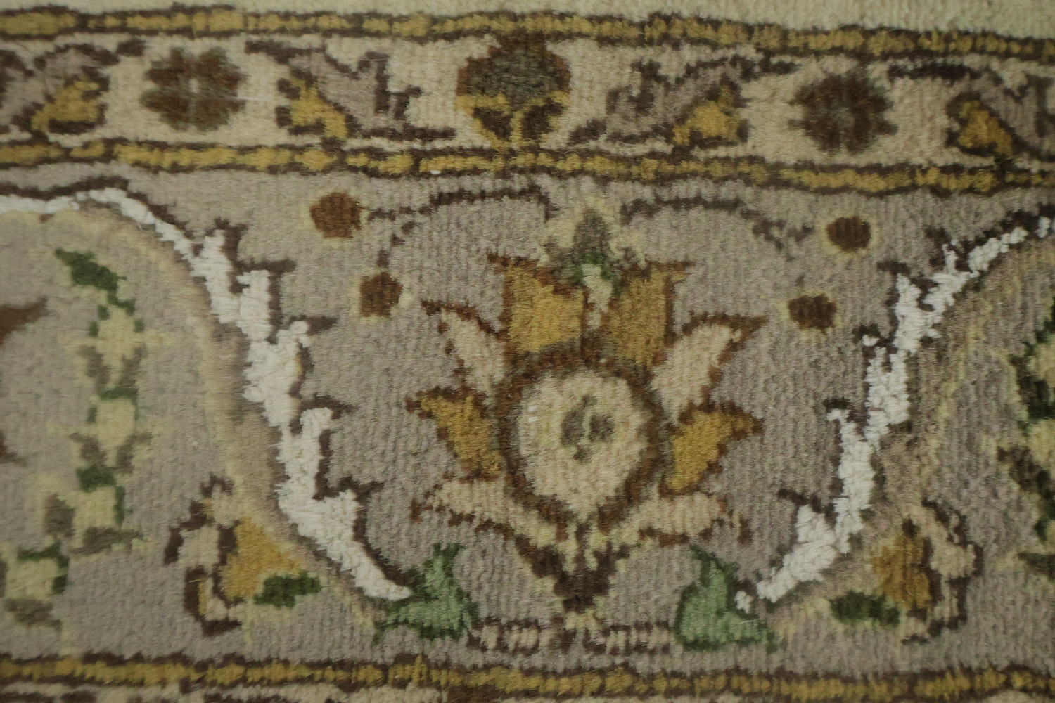 100% Vegetable Dye Floral Tabriz Oriental Area Rug 4x6