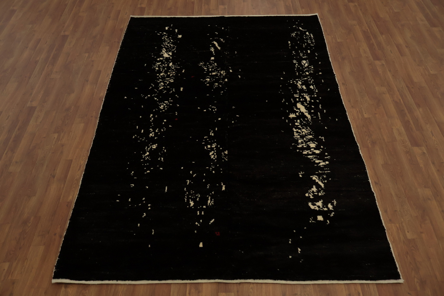 Vegetable Dye Modern Abstract Area Rug 6x9 for Contemporary Spaces