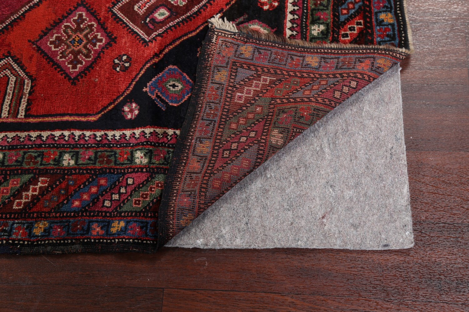 Pre-1900 Antique Vegetable Dye Afshar Persian Area Rug 4x6