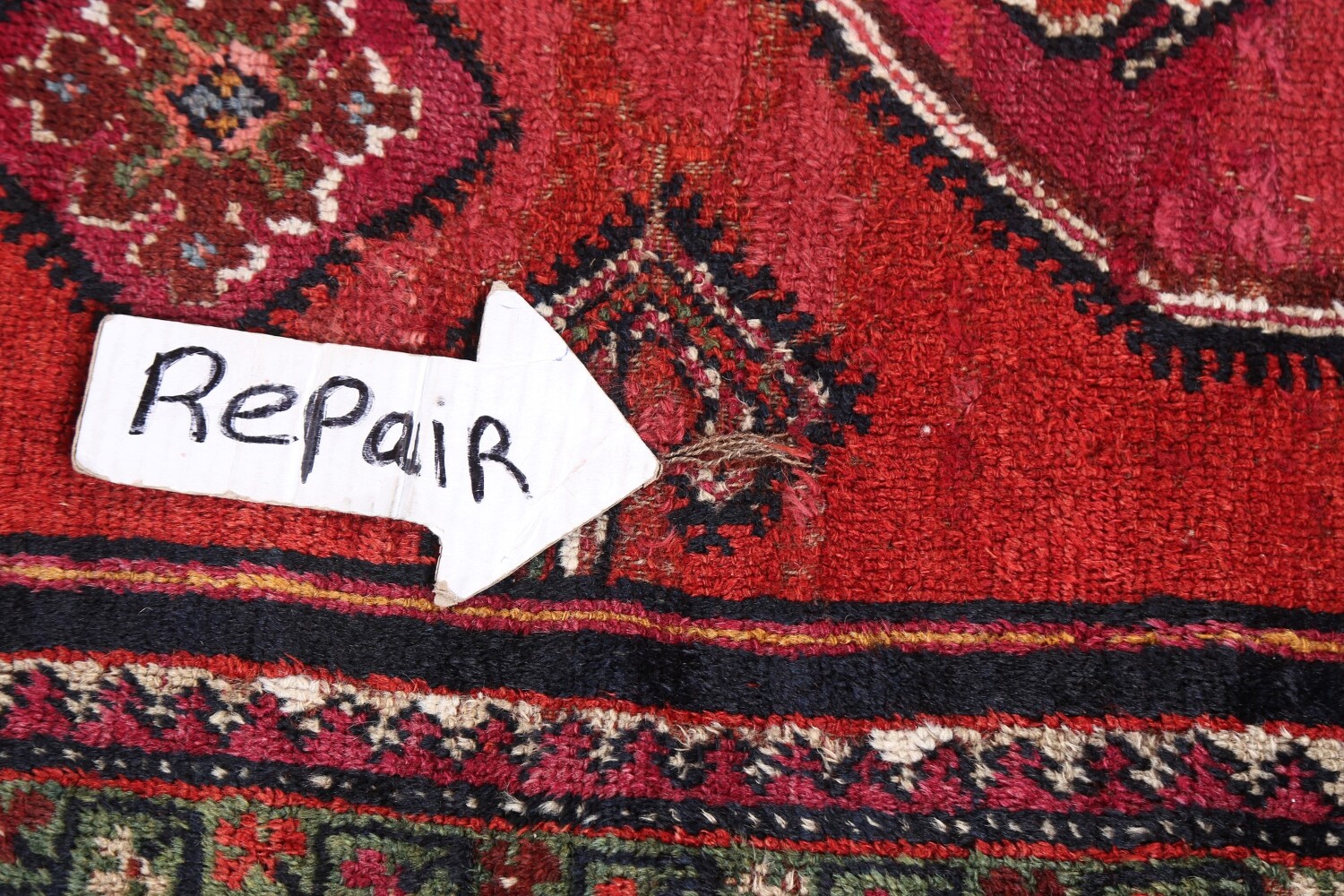 Pre-1900 Antique Vegetable Dye Afshar Persian Area Rug 4x6