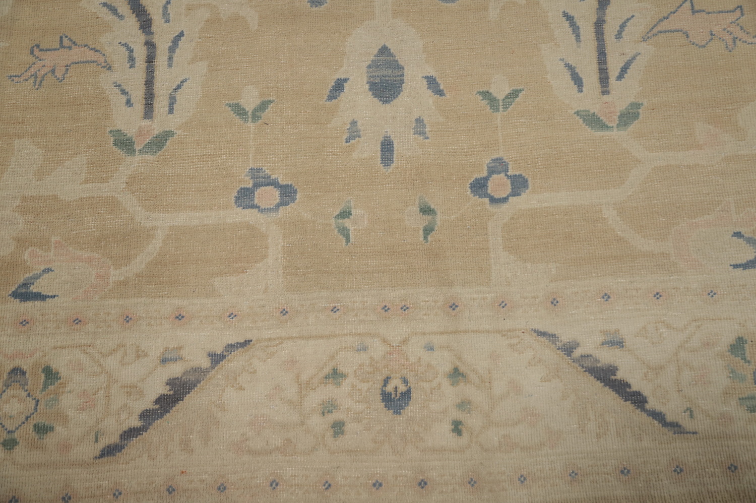 Floral Sultanabad Ziegler Persian Area Rug 6x6 Square