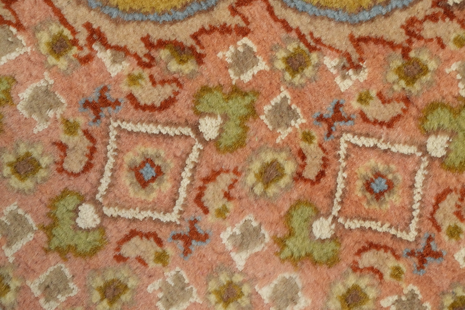 Vegetable Dye Tabriz Mahi Oriental Area Rug 9x12