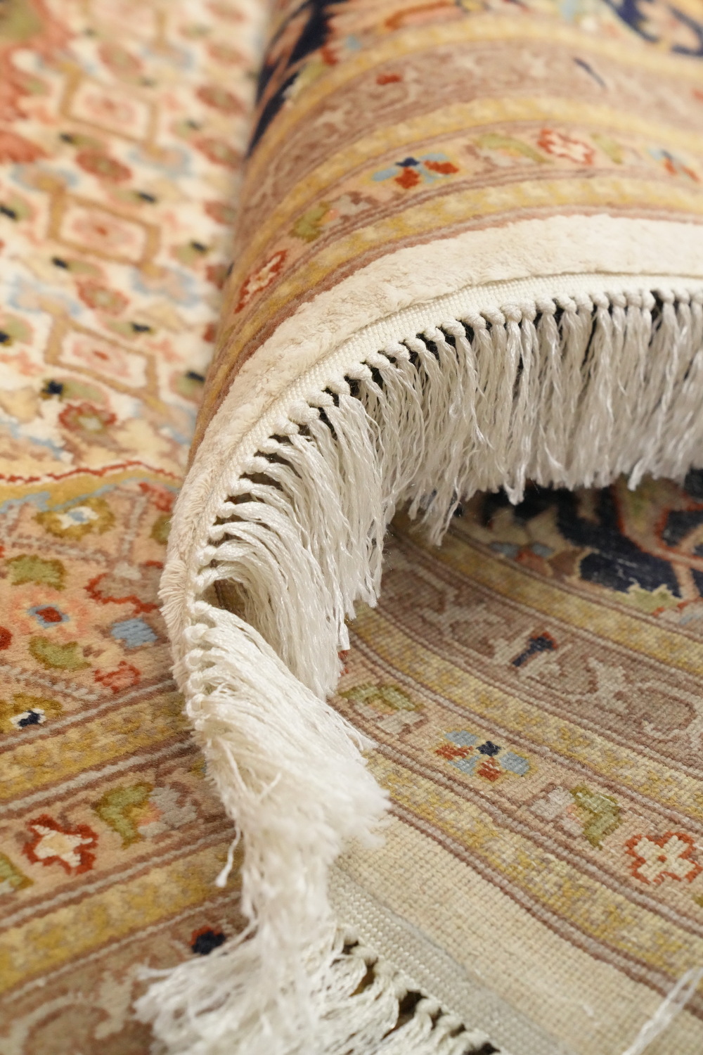 Vegetable Dye Tabriz Mahi Oriental Area Rug 9x12