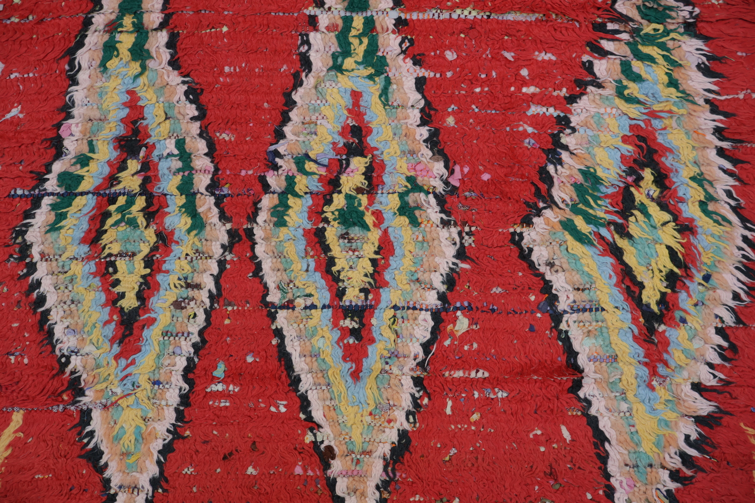Handmade Moroccan Runner Rug 3x11
