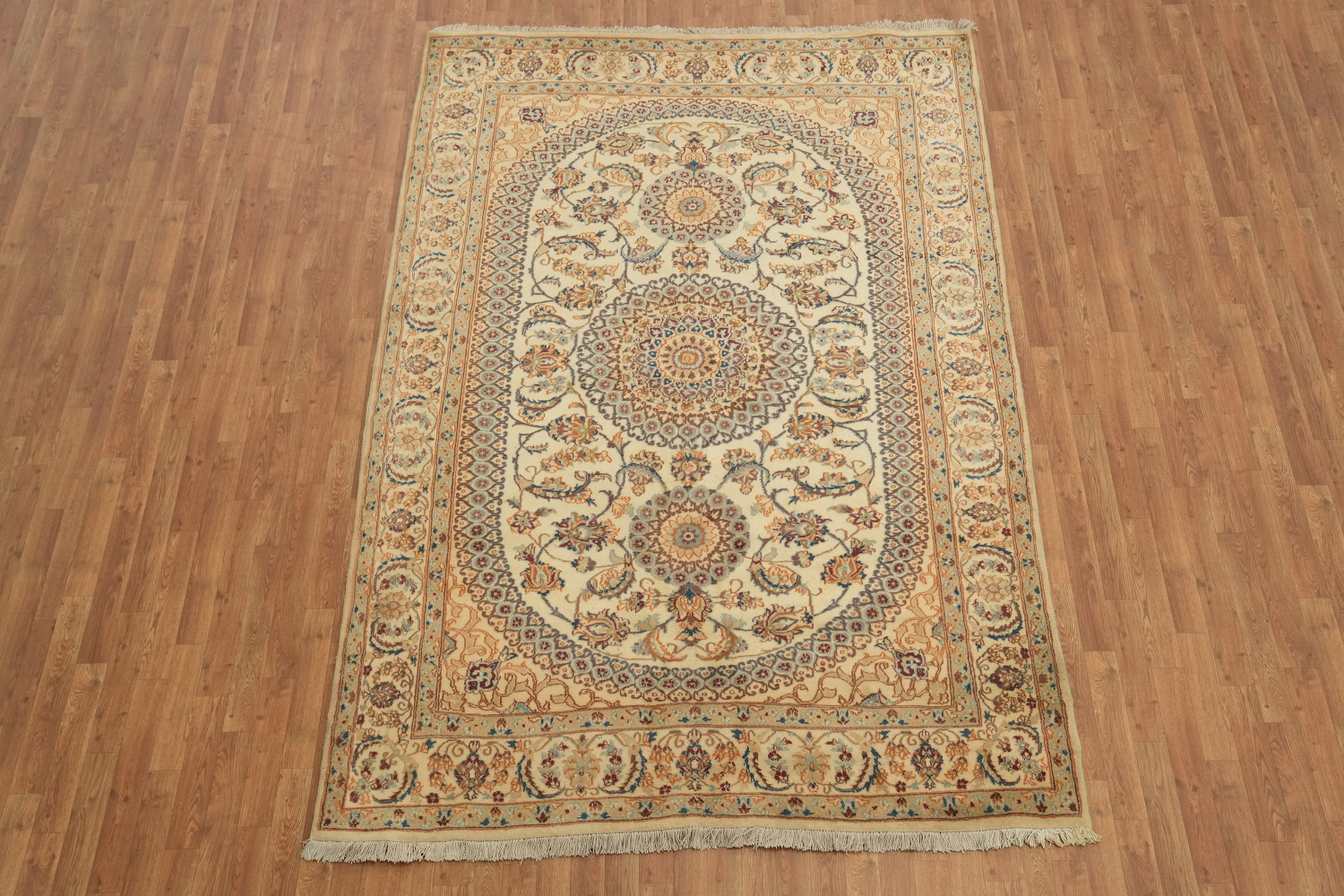 Vegetable Dye Kashmar Persian Area Rug 6x10