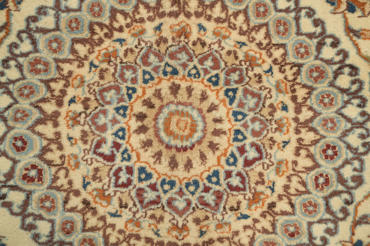 Vegetable Dye Kashmar Persian Area Rug 6x10