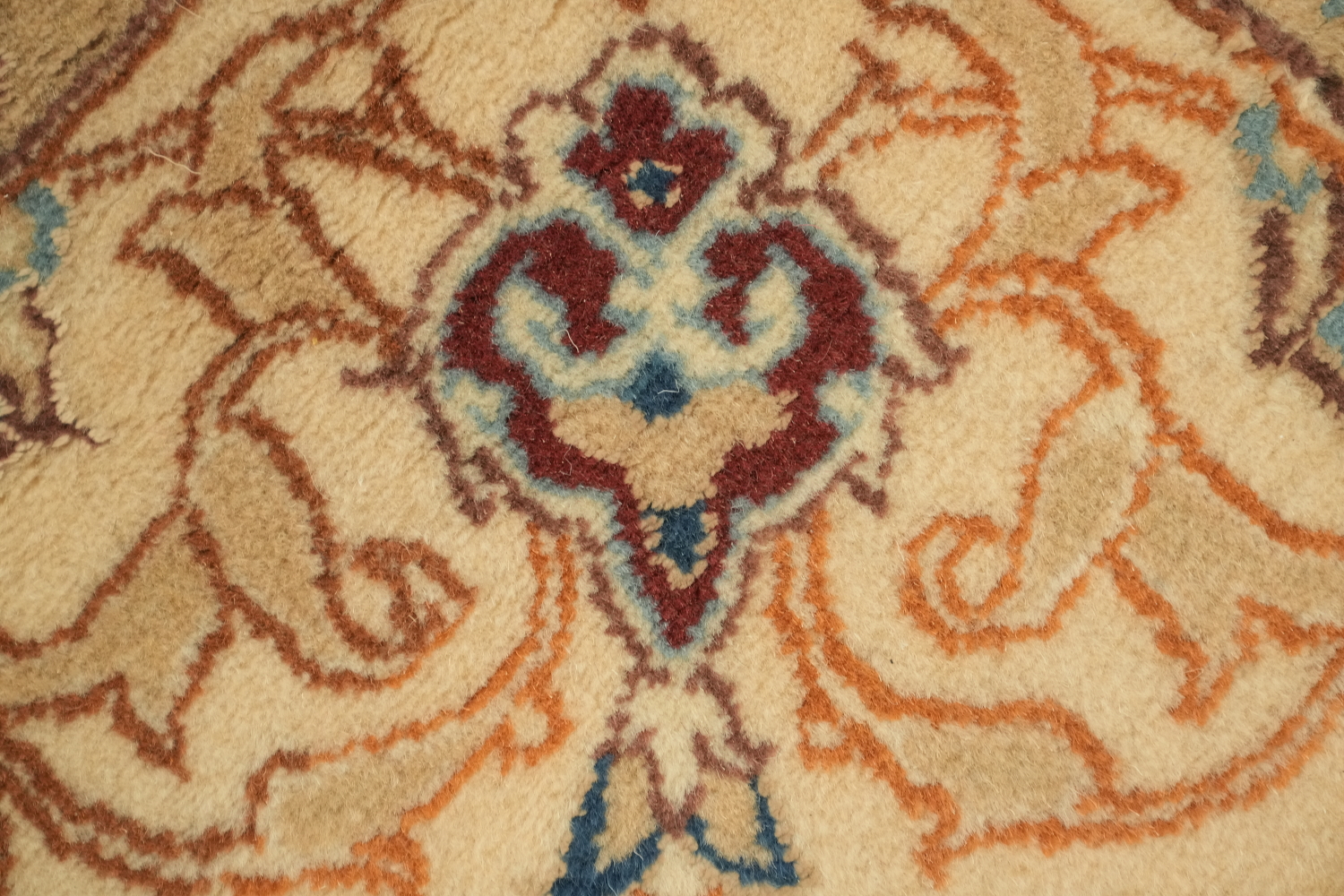 Vegetable Dye Kashmar Persian Area Rug 6x10