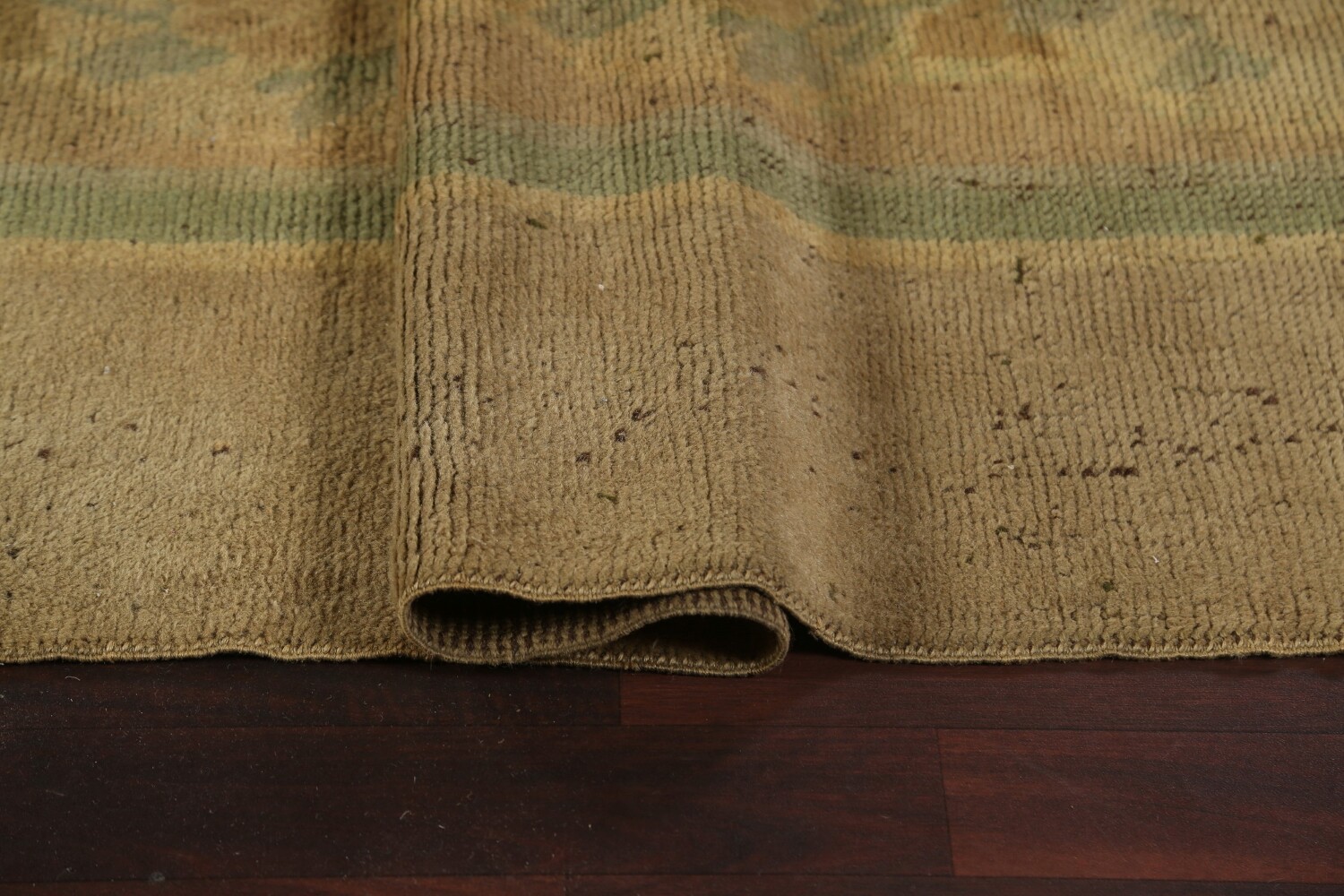 Antique Vegetable Dye Oushak Turkish Rug 12x19
