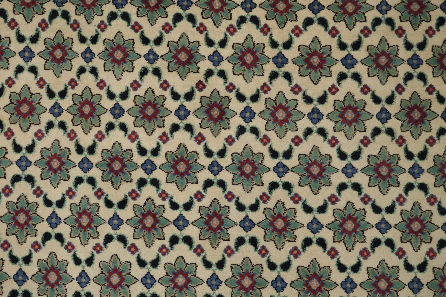 Vegetable Dye Aubusson Wool Area Rug 4x6