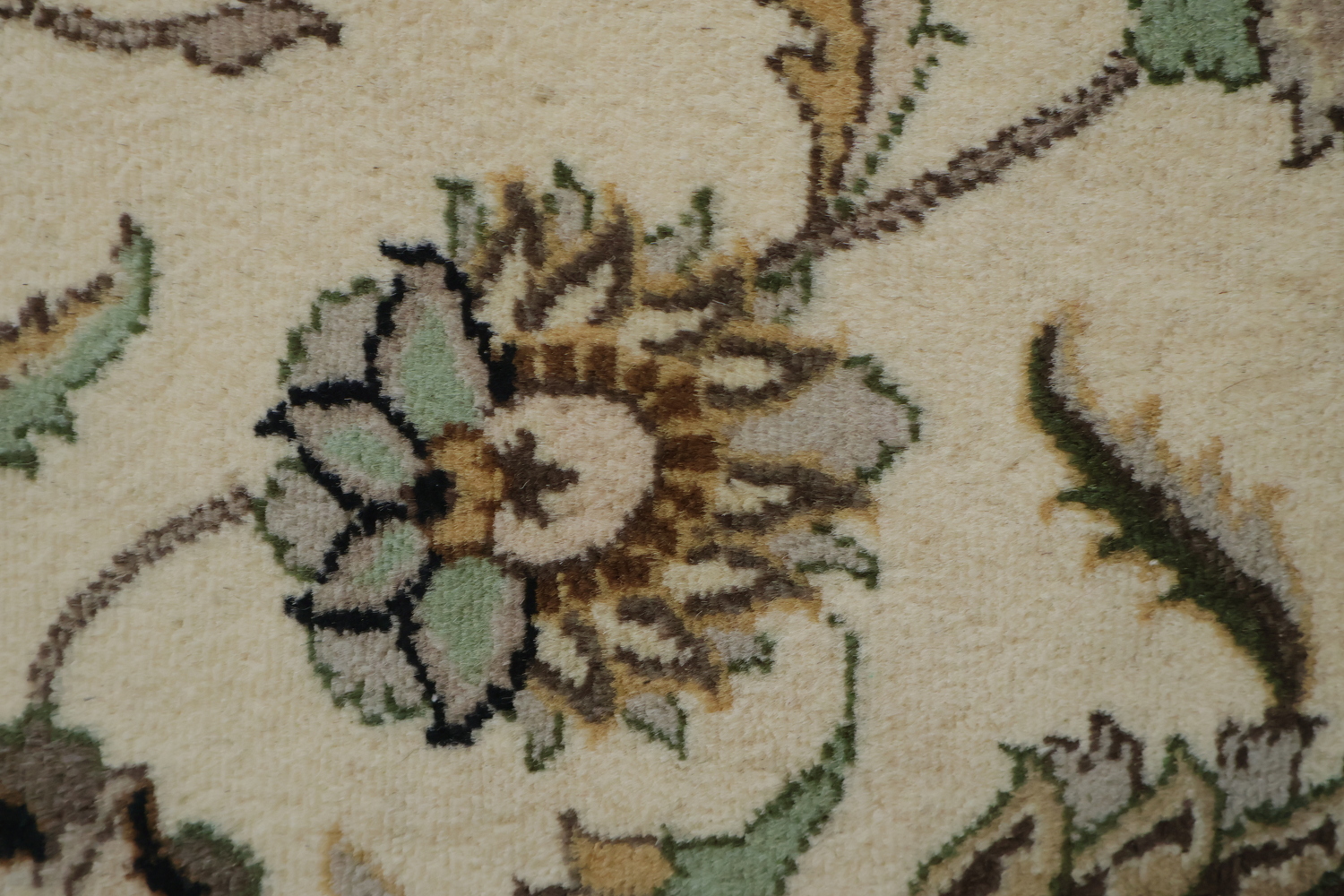 Vegetable Dye Tabriz Handmade Wool Rug 4x6