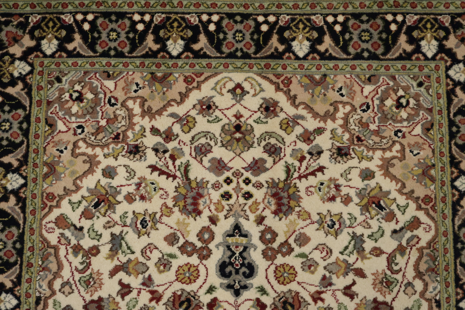 Vegetable Dye Handmade Tabriz Wool Rug 4x6