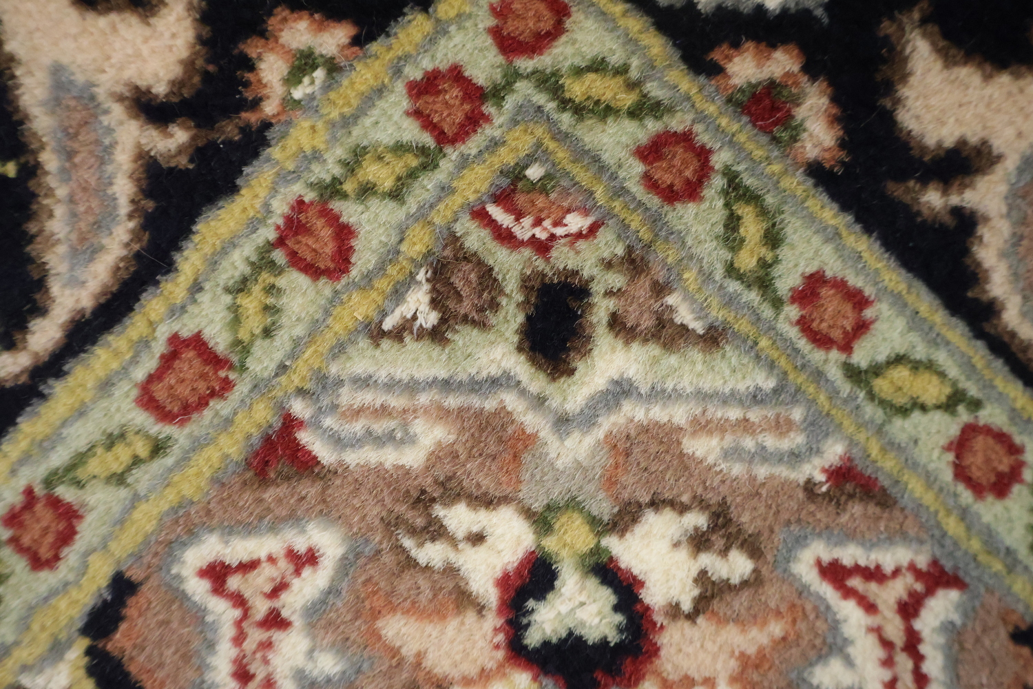 Vegetable Dye Handmade Tabriz Wool Rug 4x6