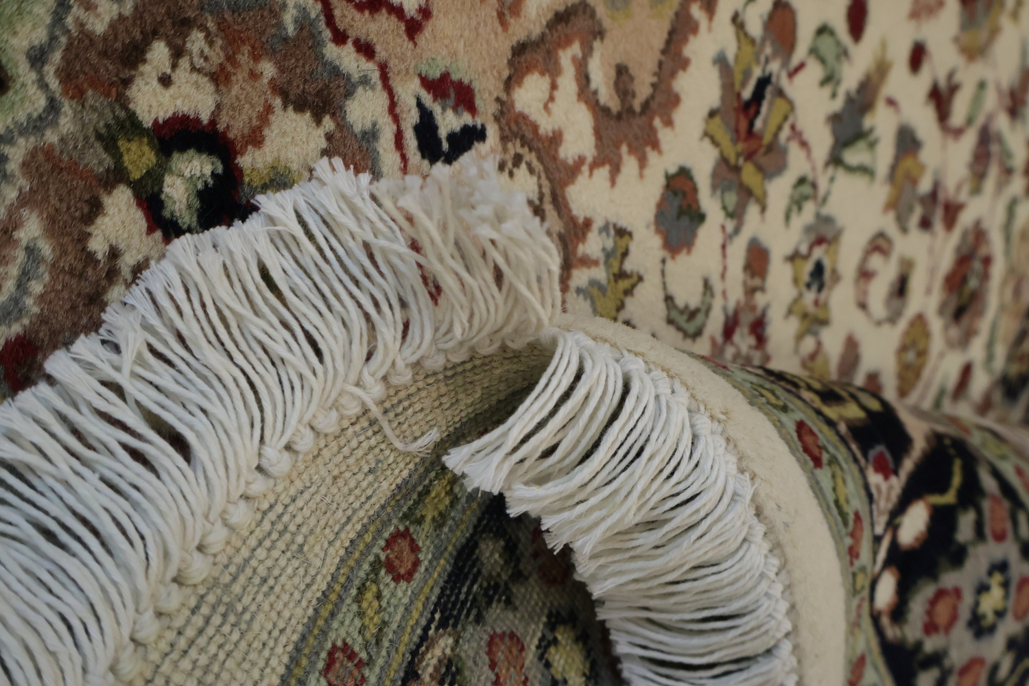 Vegetable Dye Handmade Tabriz Wool Rug 4x6
