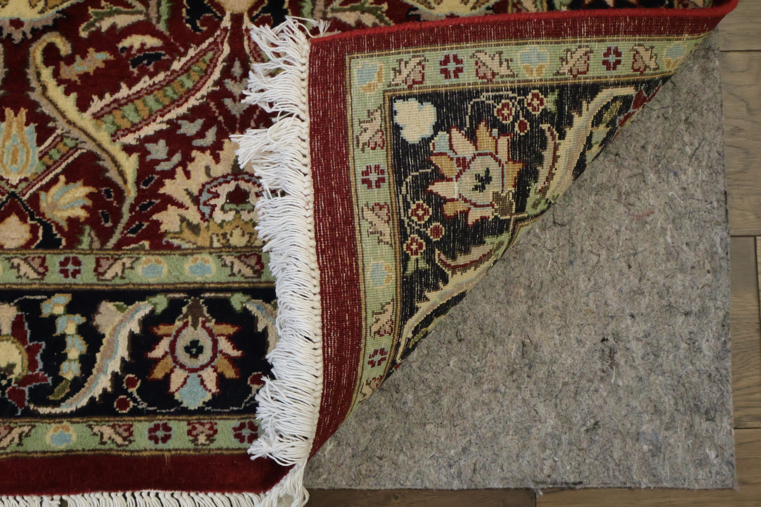 Vegetable Dye Aubusson Handmade Wool Rug 4x6