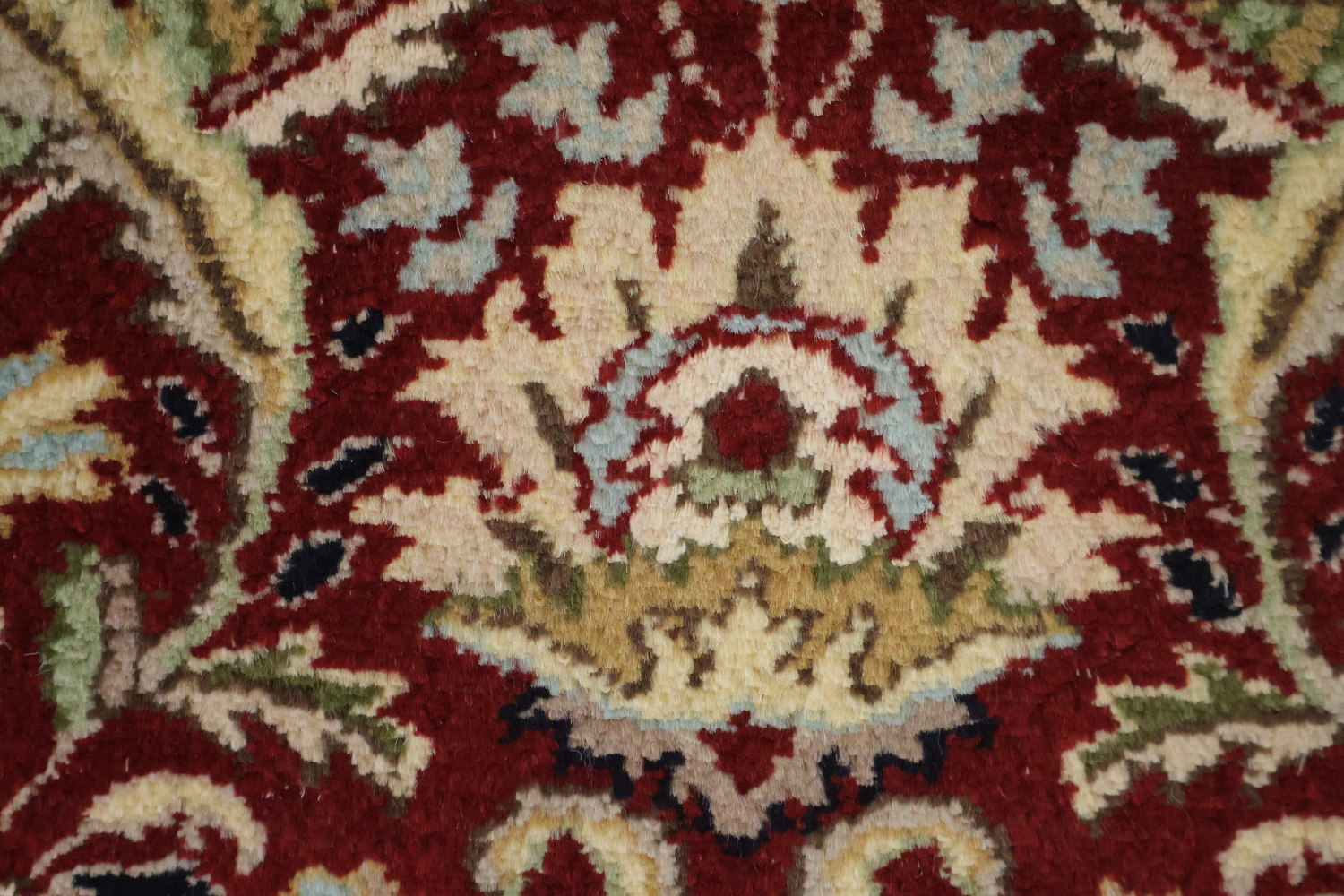 Vegetable Dye Aubusson Handmade Wool Rug 4x6