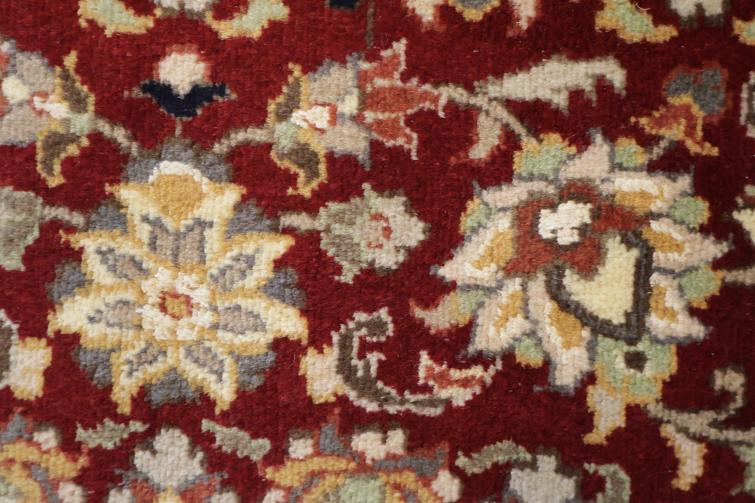 Vegetable Dye Aubusson Wool Handmade Rug 4x6
