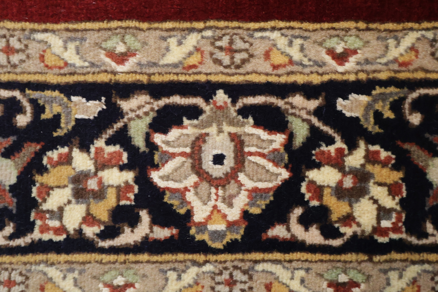 Vegetable Dye Aubusson Wool Handmade Rug 4x6