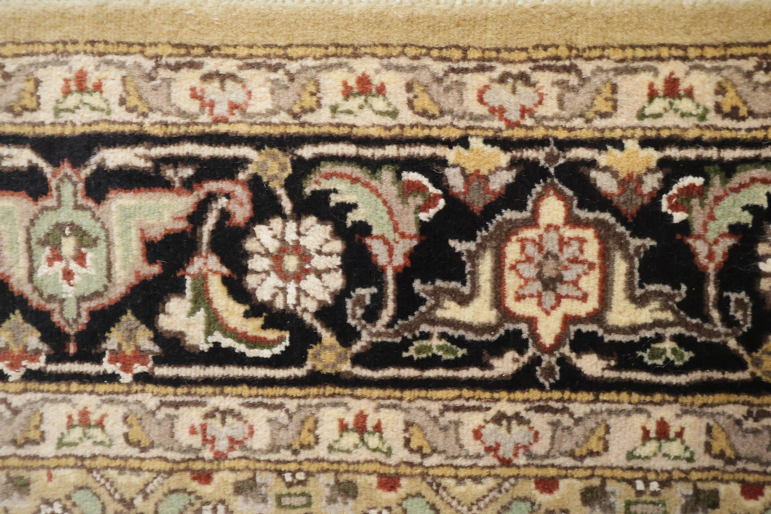 Vegetable Dye Tabriz Mahi Area Rug 4x6