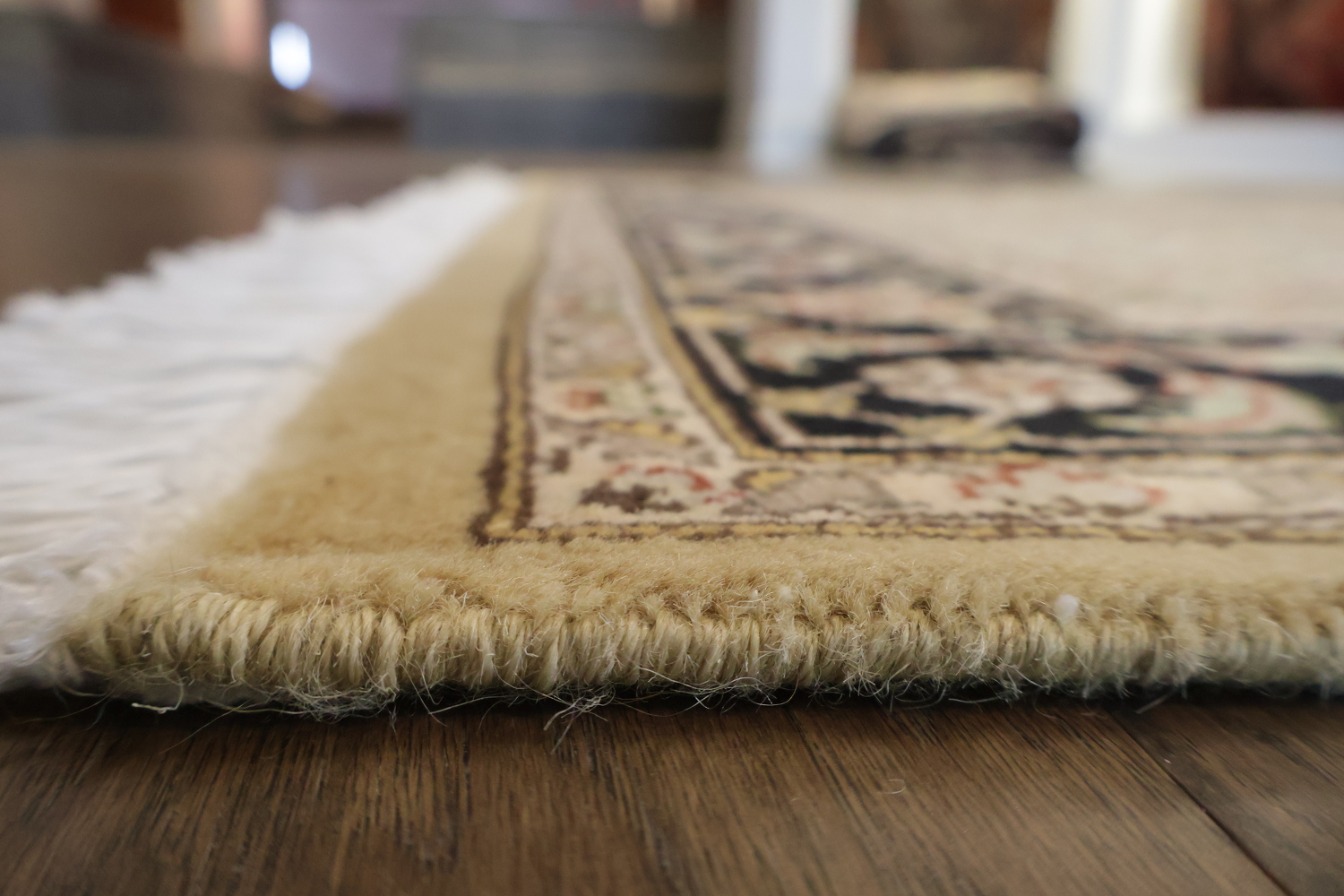 Vegetable Dye Tabriz Mahi Area Rug 4x6