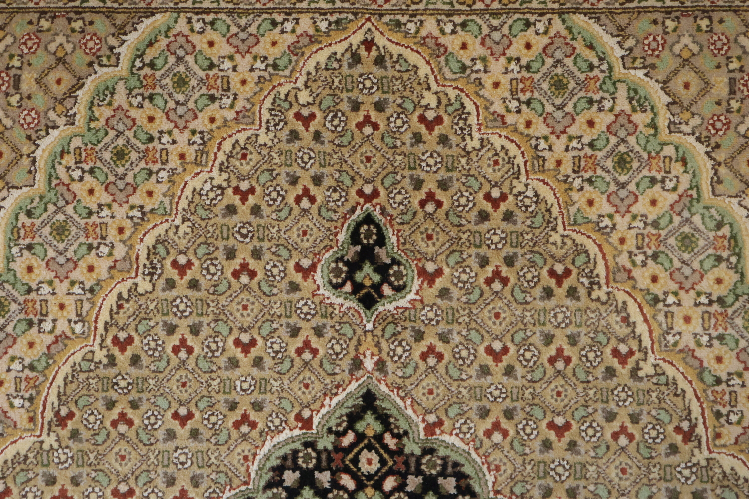 Vegetable Dye Tabriz Mahi Area Rug 4x6