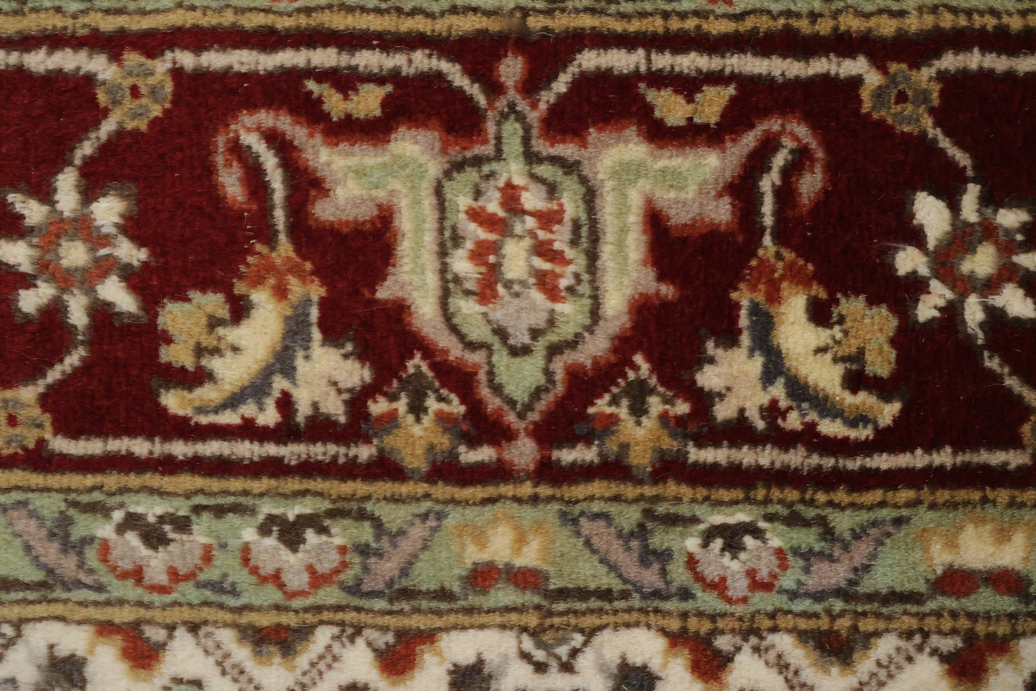 Vegetable Dye Tabriz Mahi Wool Rug 4x6