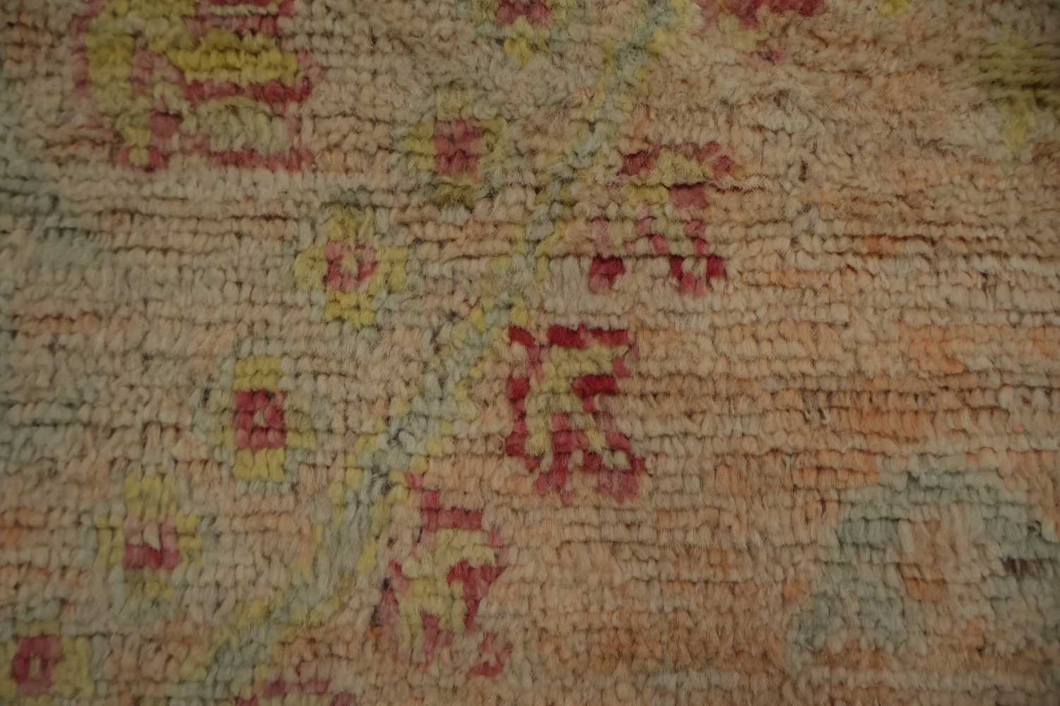 Vegetable Dye Oushak Area Rug 8x10 Rich Soft Color Palette