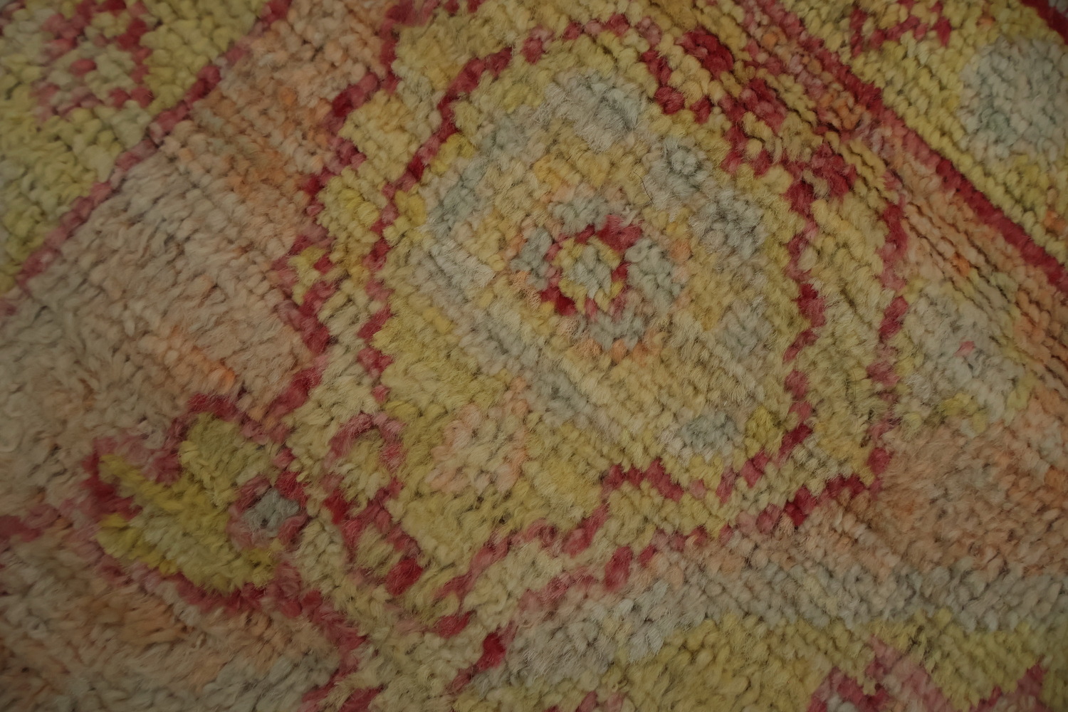 Vegetable Dye Oushak Area Rug 8x10 Rich Soft Color Palette