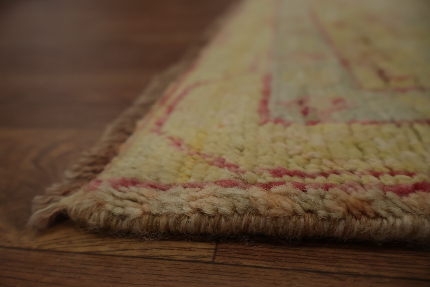 Vegetable Dye Oushak Area Rug 8x10 Rich Soft Color Palette