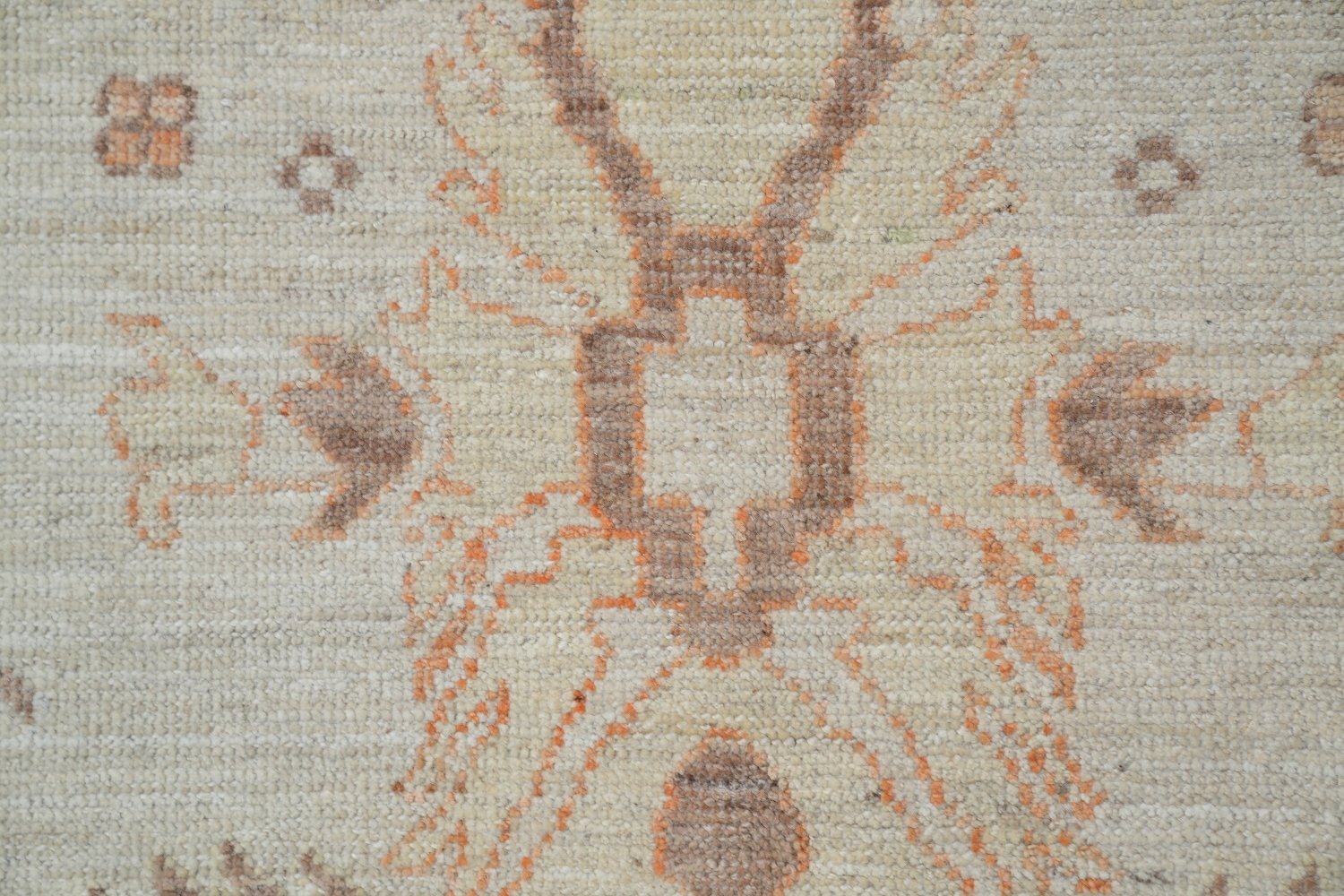 Vegetable Dye Oushak Turkish Area Rug 9x12