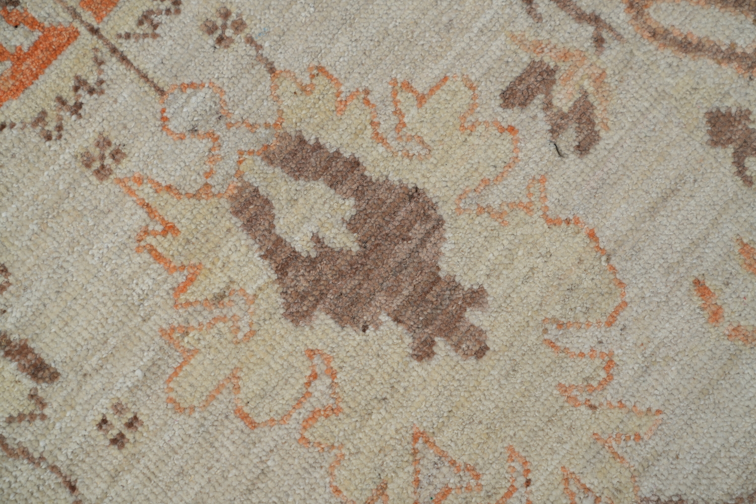 Vegetable Dye Oushak Turkish Area Rug 9x12