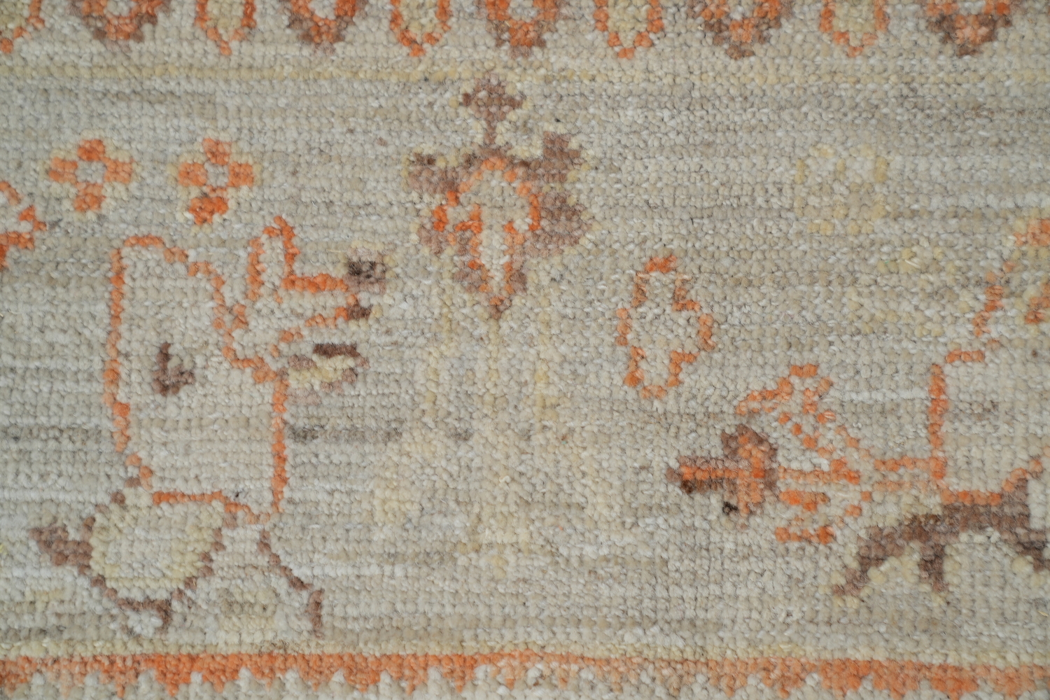 Vegetable Dye Oushak Turkish Area Rug 9x12