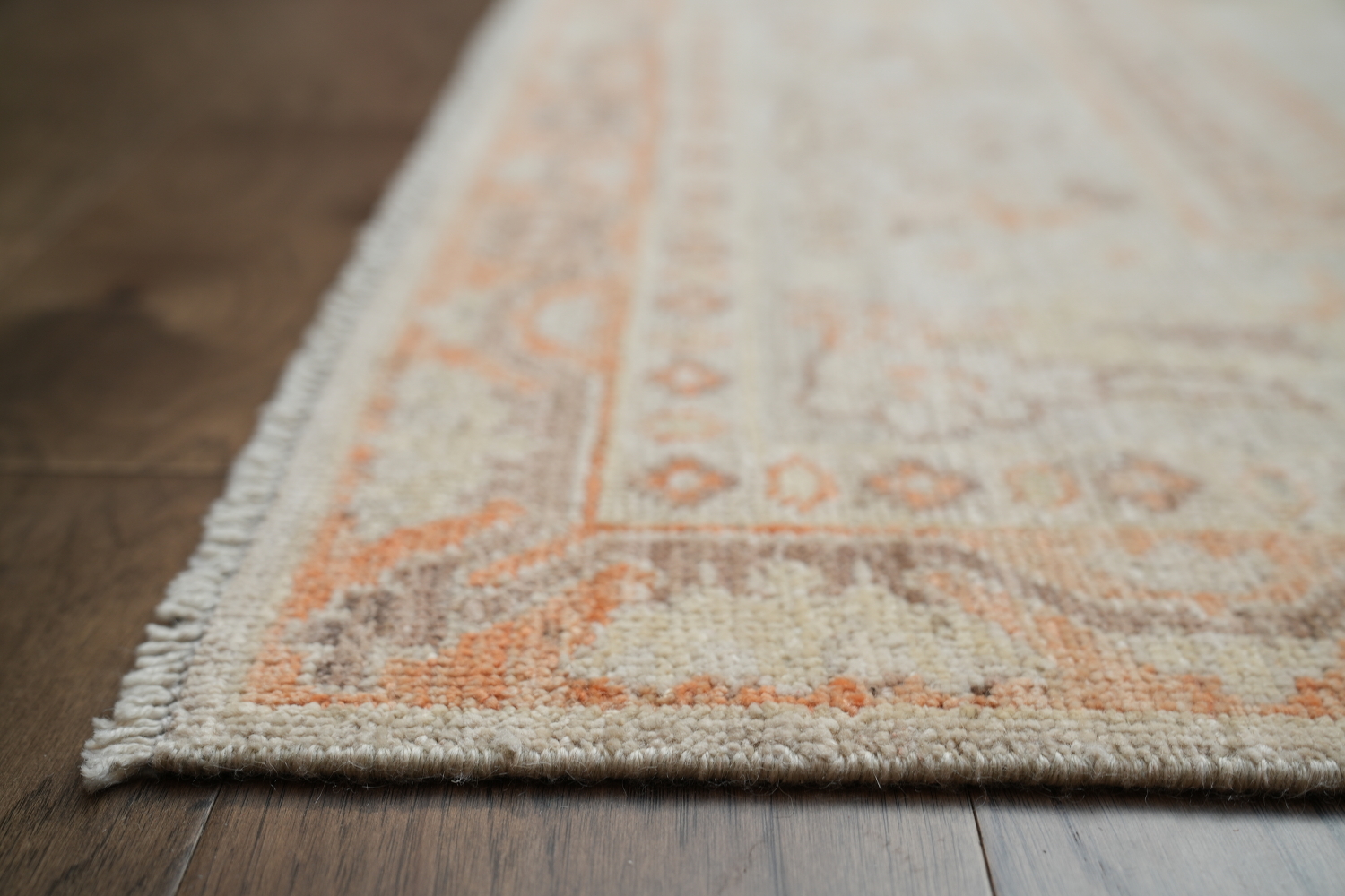 Vegetable Dye Oushak Turkish Area Rug 9x12