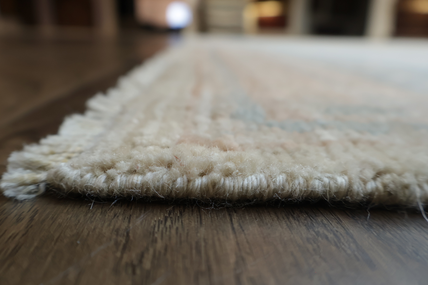 Vegetable Dye Muted Oushak Turkish Area Rug 9x13