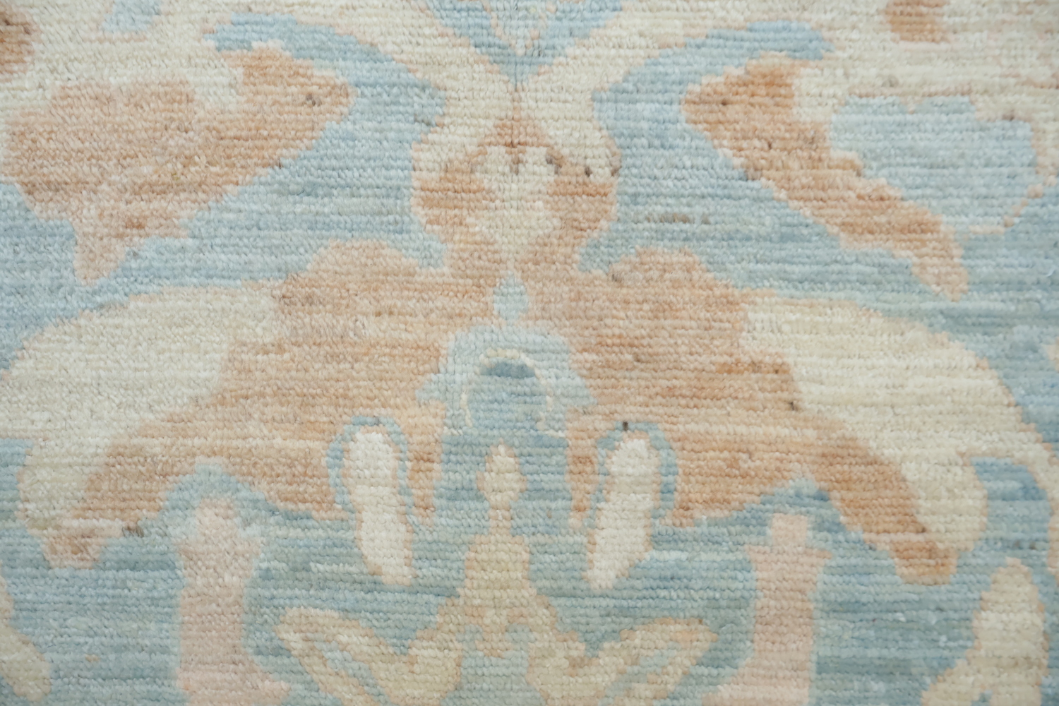 Vegetable Dye Muted Oushak Turkish Area Rug 9x13