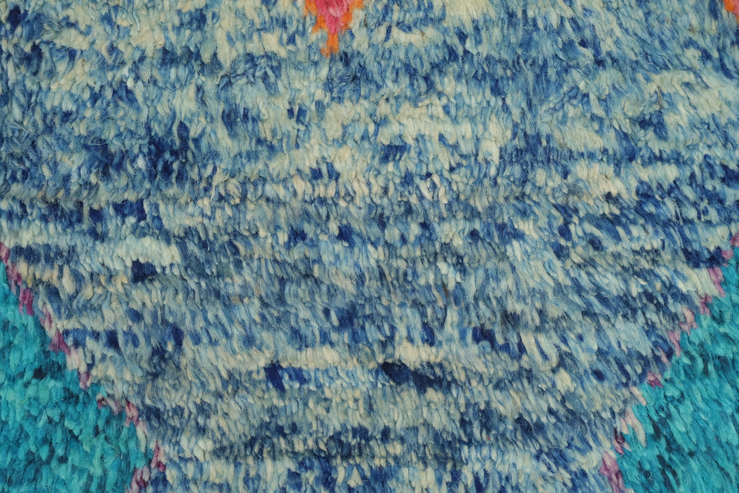Dynamic Geometric Rug with Rich Multicolor Patterns 6x10