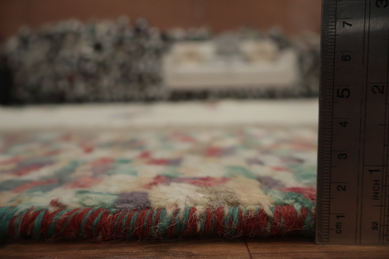 Geometric Charm Transform Spaces with Moroccan Area Rug 8x10