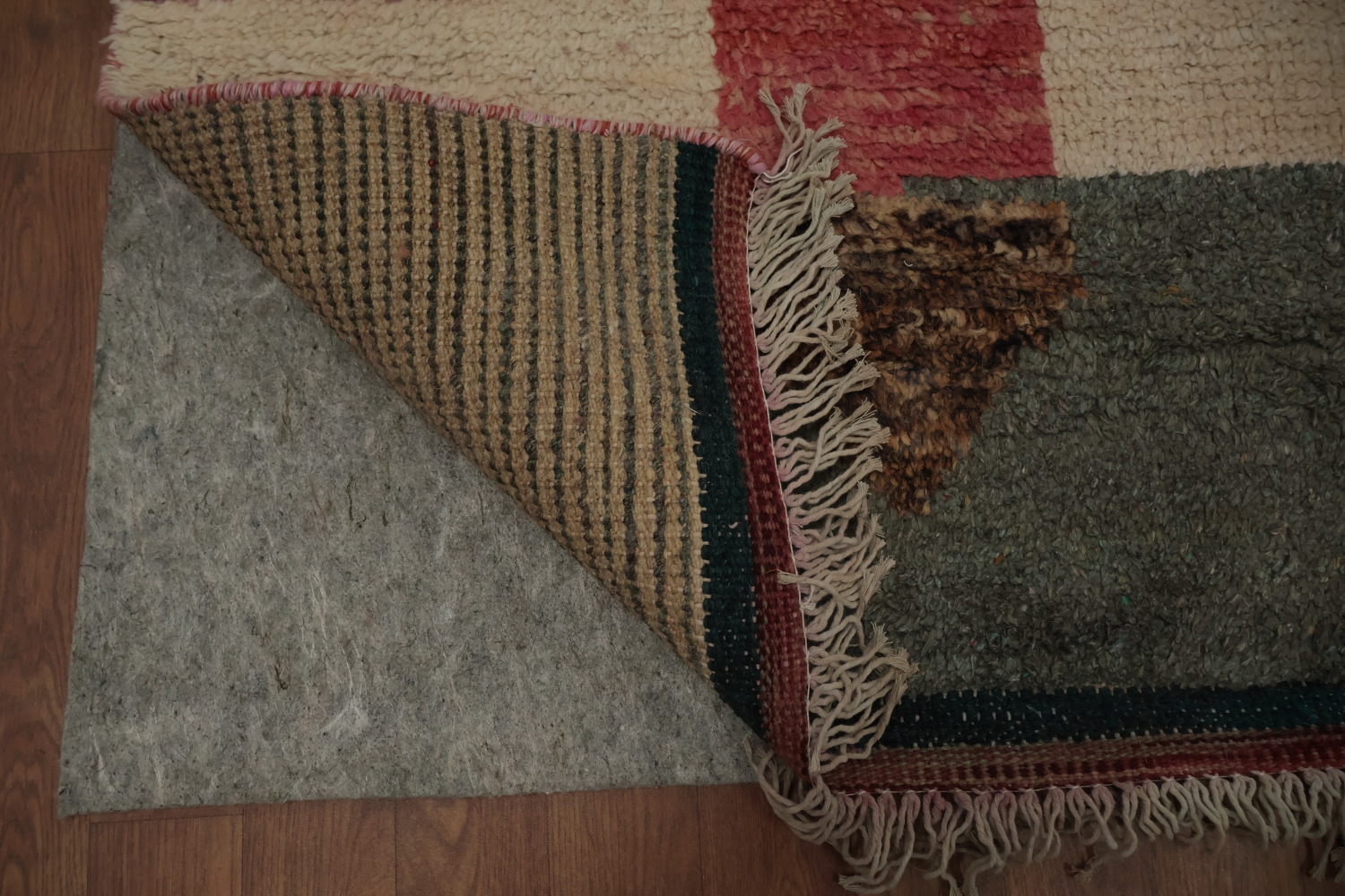 Bold Mix Pink and Purple in Decor Moroccan Wool Area Rug 9x13