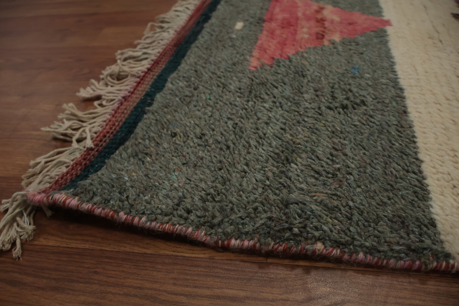 Bold Mix Pink and Purple in Decor Moroccan Wool Area Rug 9x13