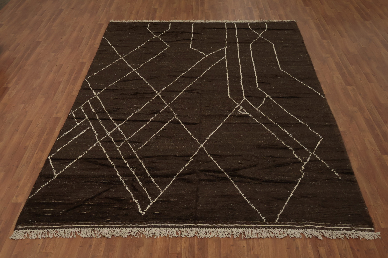 Handmade Moroccan Wool Area Rug 8x11