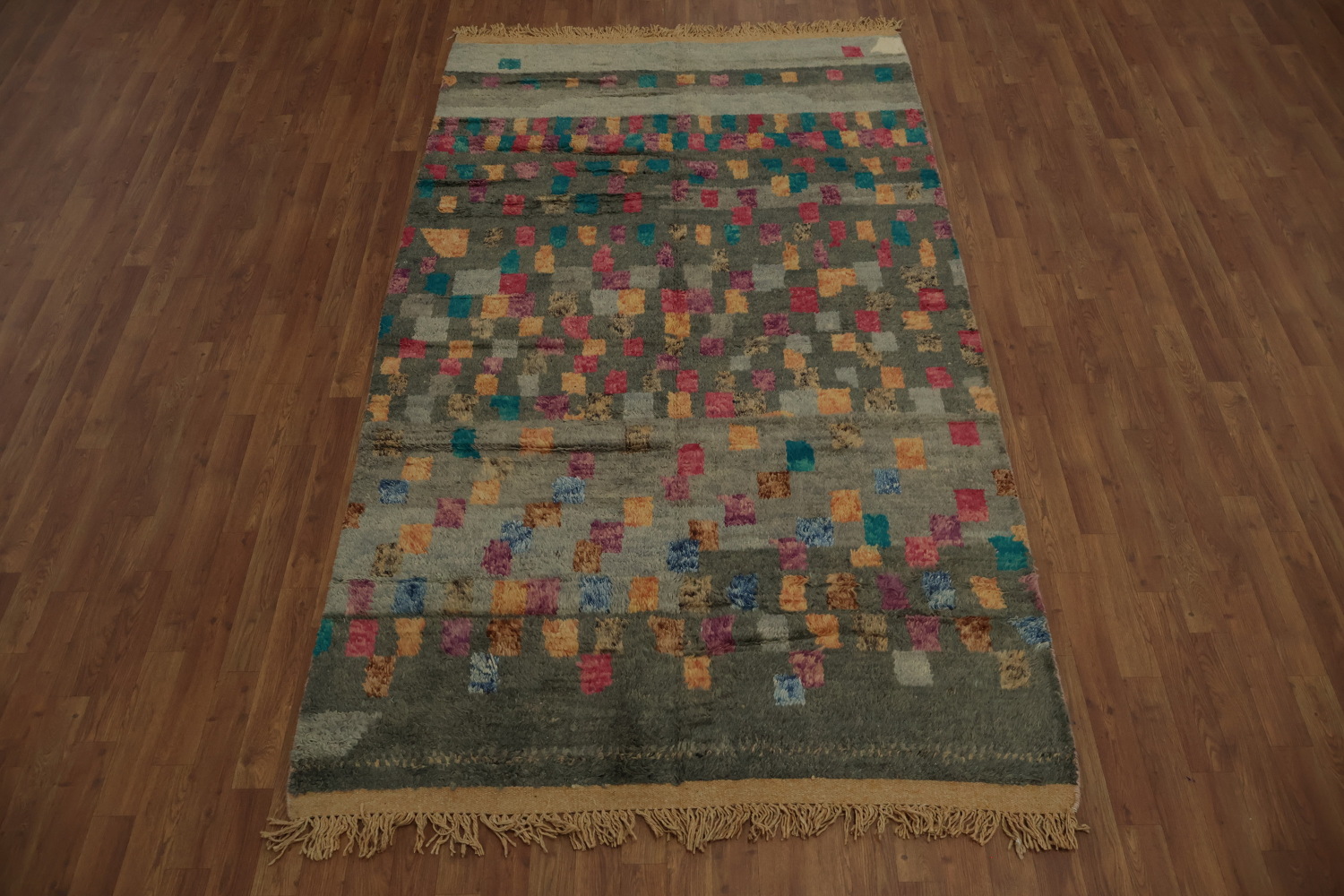 Dazzling Mosaic Moroccan Area Rug 5x9 Perfect for Statement Decor