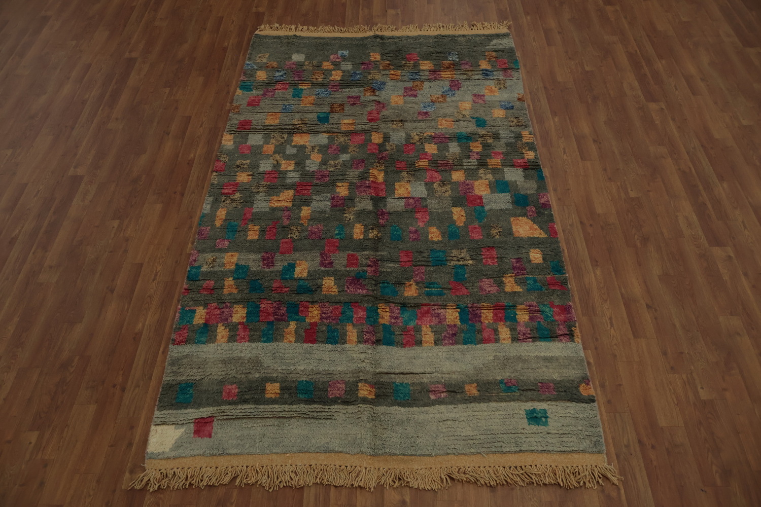 Dazzling Mosaic Moroccan Area Rug 5x9 Perfect for Statement Decor