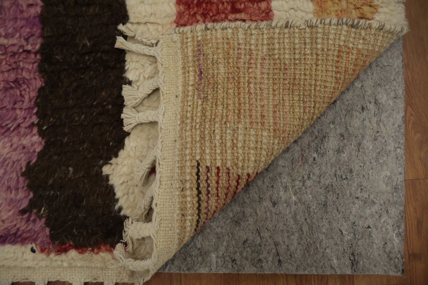 Wavy Line Moroccan Large Rug 10x15 to Enhance Your Living Room Decor