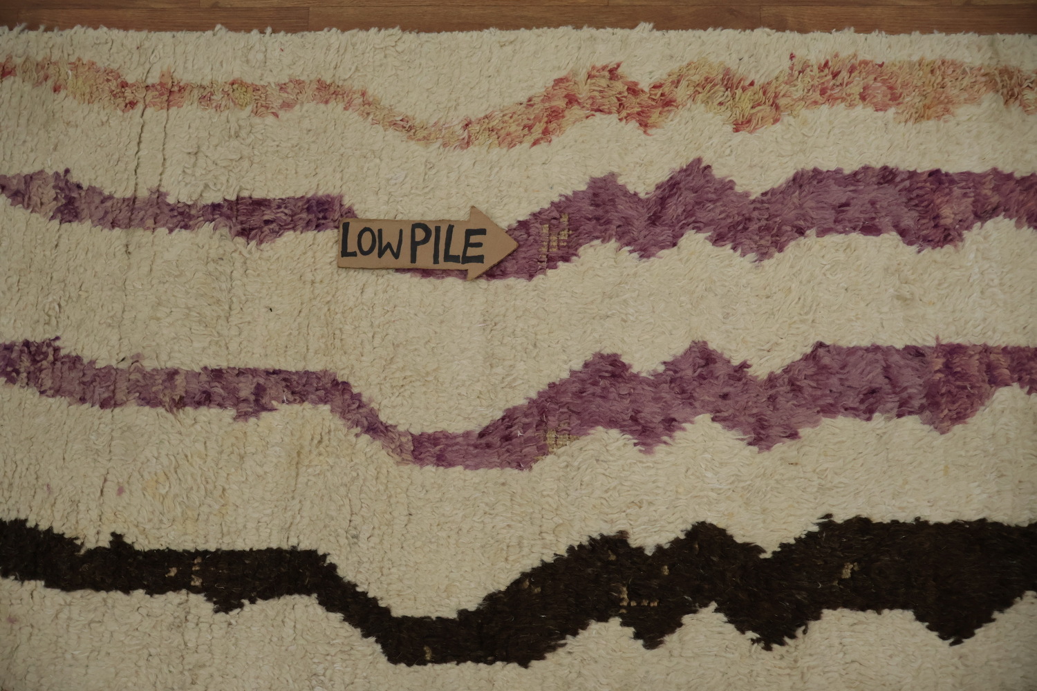 Wavy Line Moroccan Large Rug 10x15 to Enhance Your Living Room Decor
