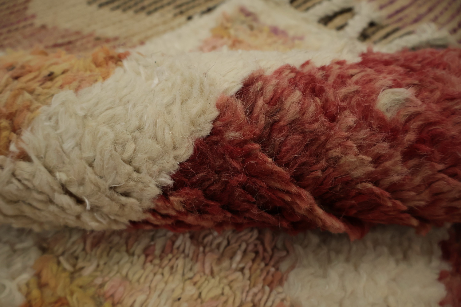 Wavy Line Moroccan Large Rug 10x15 to Enhance Your Living Room Decor