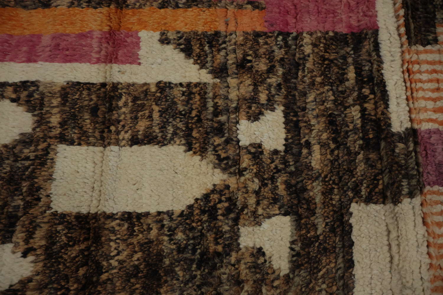 Abstract Moroccan Wool Area Rug 8x11